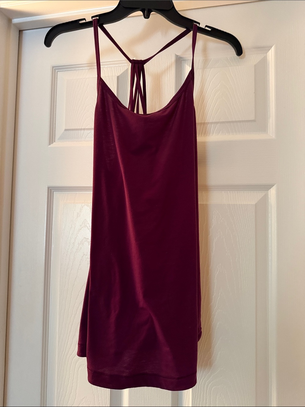 Soma Deep Burgundy Strappy Back Camisole